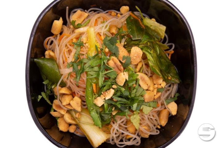 Glasnudelsalat mit Koriander (vegan) - House of Momos Zurich