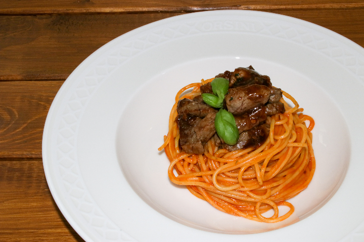 Spaghetti "Orsini" - Restaurant Savoy Bar & Orsini