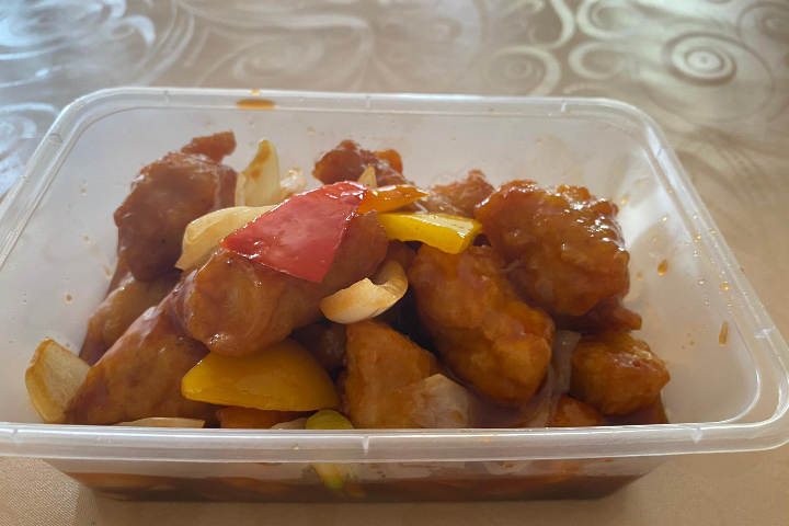 Chicken with satay sauce - Restaurant Szechuan