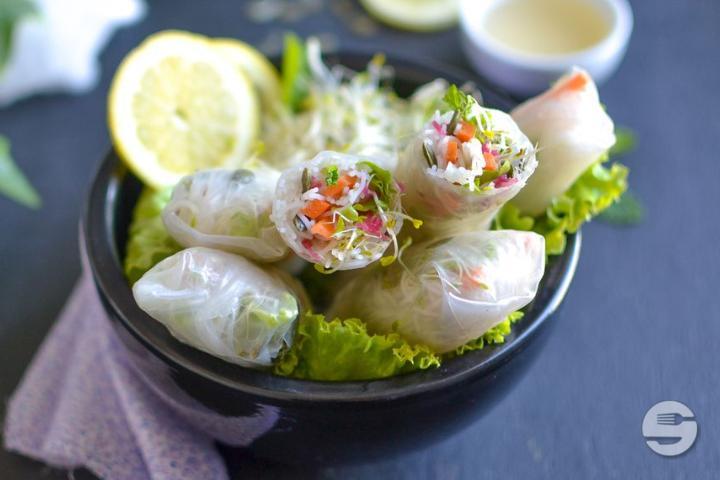 21. Rouleaux de Printemps Végétal - Nihao Mauborget