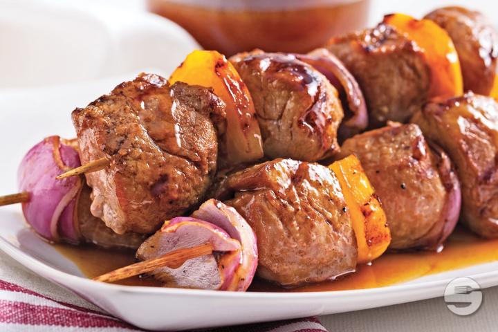 28. Brochettes de Porc - Nihao Mauborget