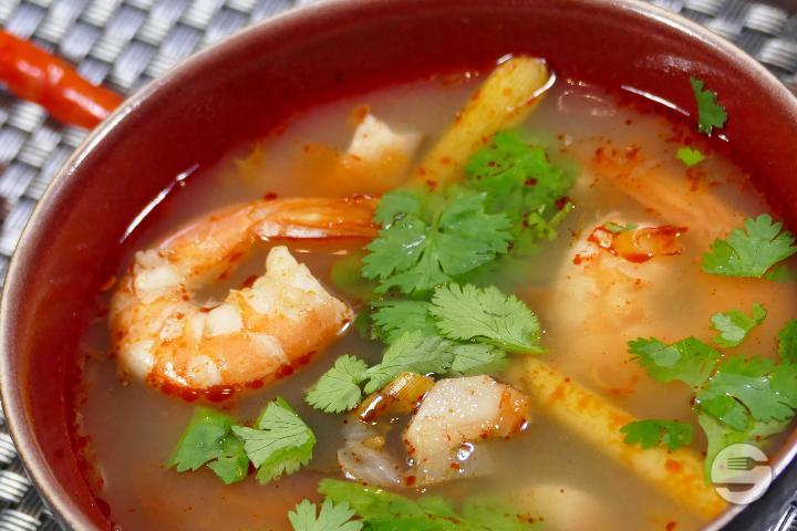 05. Potage Tom Yan Thaï aux Crevettes - Nihao Mauborget
