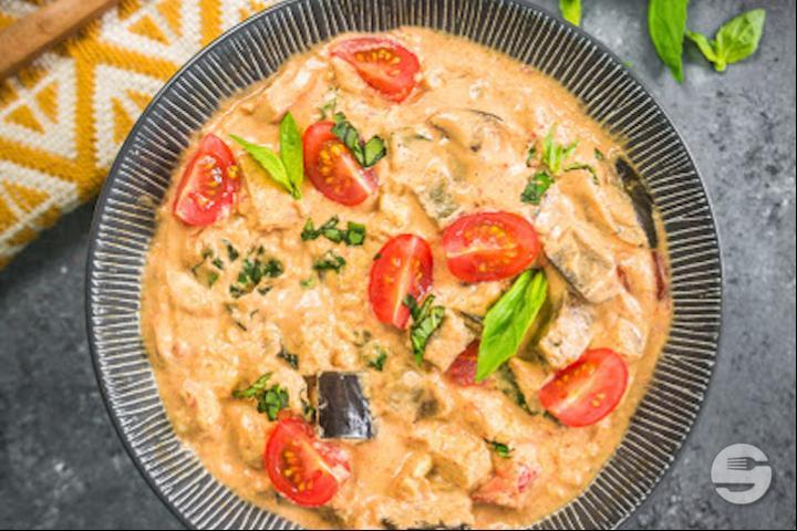42A. Poulet au Curry Rouge - Nihao Mauborget