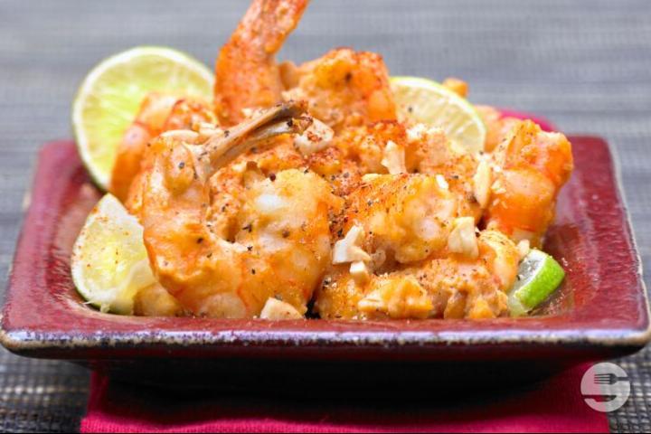 83. Crevettes à la Sauce Saté - Nihao Mauborget