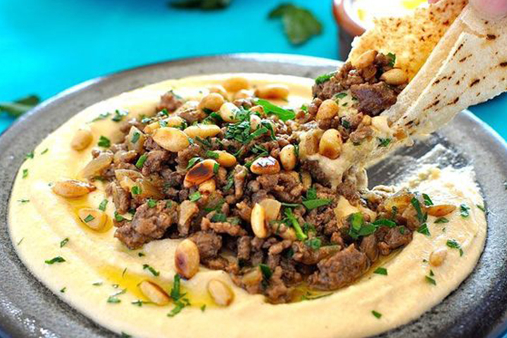 Homous Bel Lahmé - Fatouch