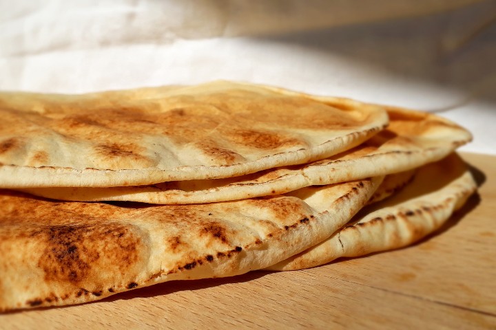 Lebanese Bread - Fatouch