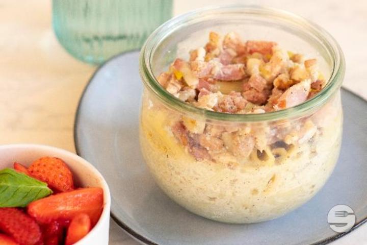 Bocal Pâtes Carbonara - Aimé Pouly - Vevey
