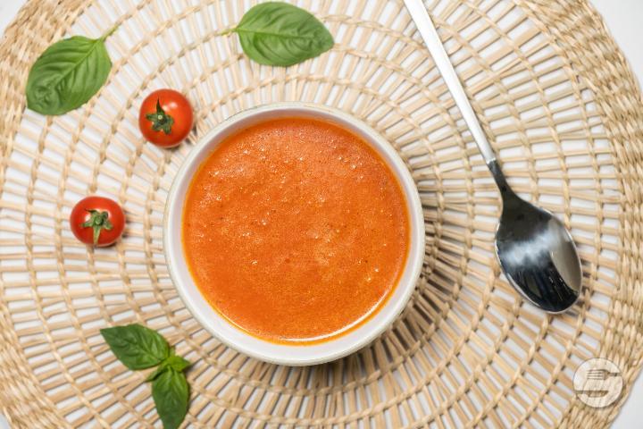 Gaspacho Tomate Basilic - Aimé Pouly - Vevey