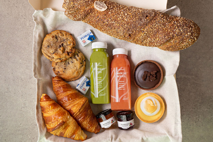 Box Breakfast for Two - Petits Plaisirs - Aimé Pouly - Four de Bourg
