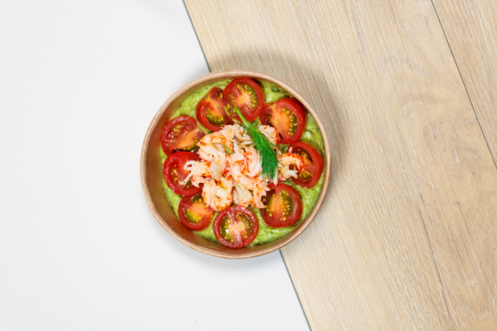 Crayfish and Avocado Saladbowl - Aimé Pouly - Four de Bourg