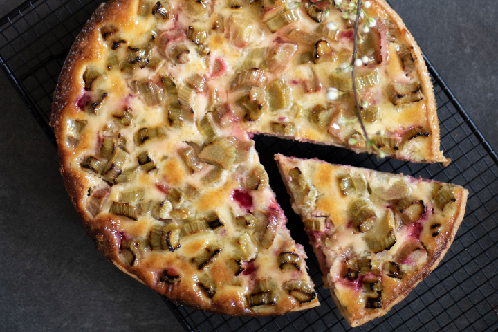 Tarte Rhubarbe Framboises - Aimé Pouly - Helvetique