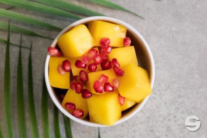 Salade de Mangue & Grenade - Pouly - Eaux-Vives