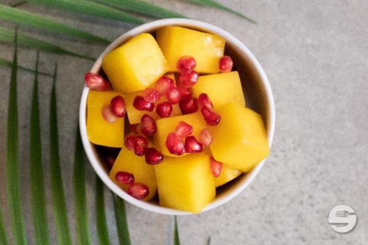 Mango & Pomegranate Salad - Pouly - Mont-Blanc