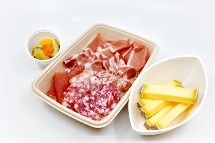 Assortimento di affettati e formaggi ticinesi - Ristorante Castelgrande