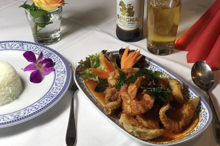 Gebratener Red Snapper - Siam Square