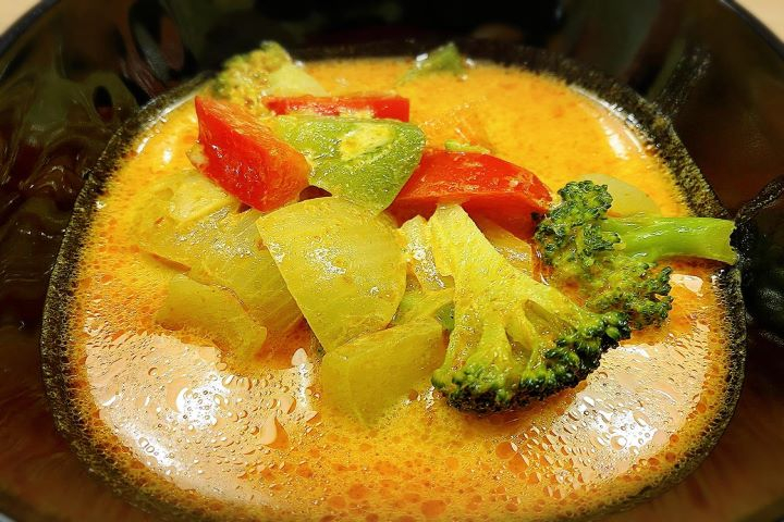 Vegetables Menu Keang Kari Pak - Le Lobbybar