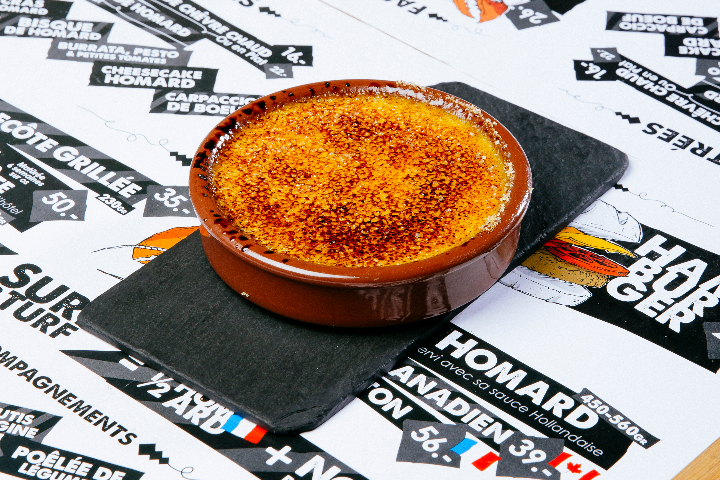 Crème Brulée - Entre Homard & Côte