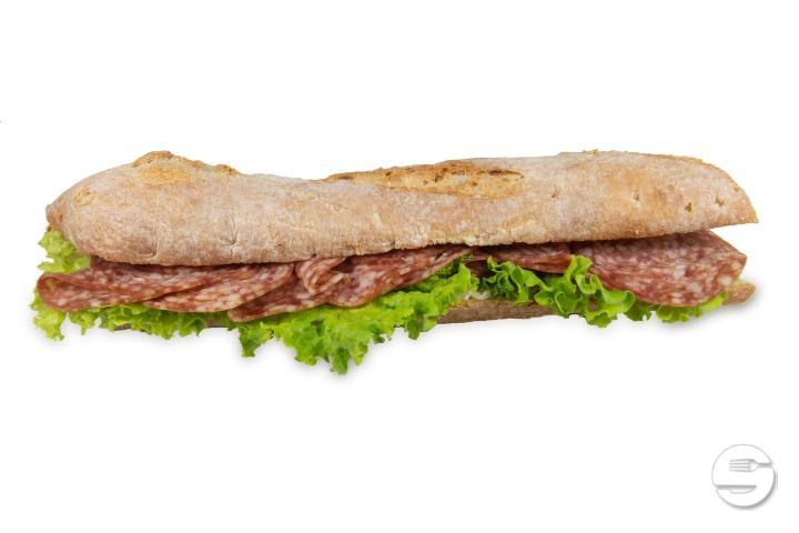 Sandwich baguette salami - Nyon-la-Combe Restaurant