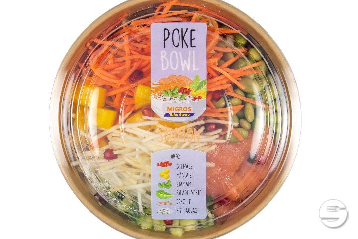 Poke Bowl Saumon - Nyon-la-Combe Restaurant