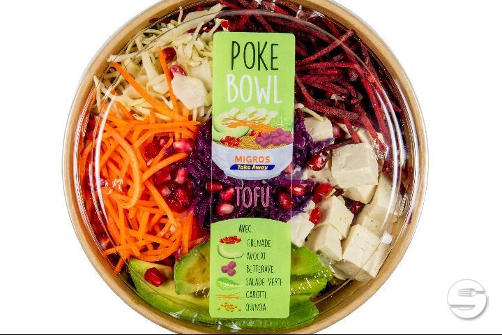 Poke Bowl Vegetarien - Nyon-la-Combe Restaurant