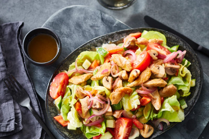 Gemischter Salat mit Poulet - Indomex