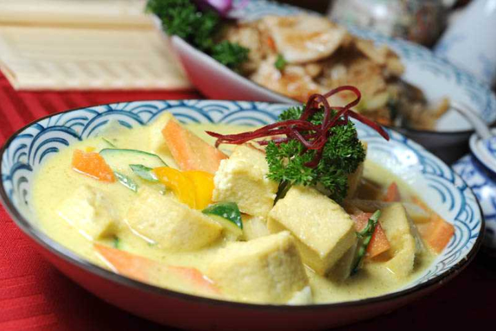 Curry thaïlandais vert (piquante) - Restaurant Asia Garden Genève