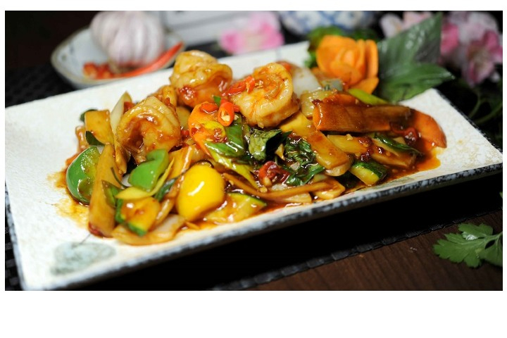 Phad Gaprao (très piquante) - Restaurant Asia Garden Genève