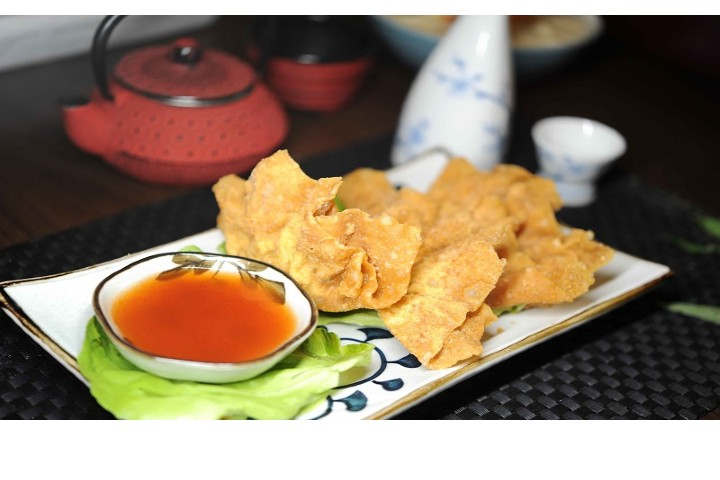 Wantan frits 4 pcs - Restaurant Asia Garden Genève