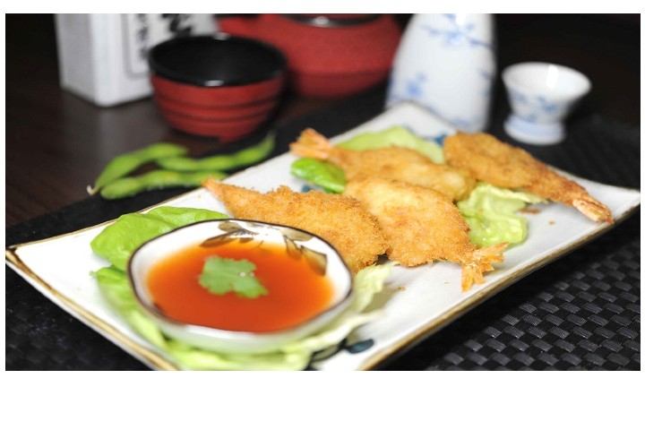 Beignet de crevettes 4 pcs - Restaurant Asia Garden Genève
