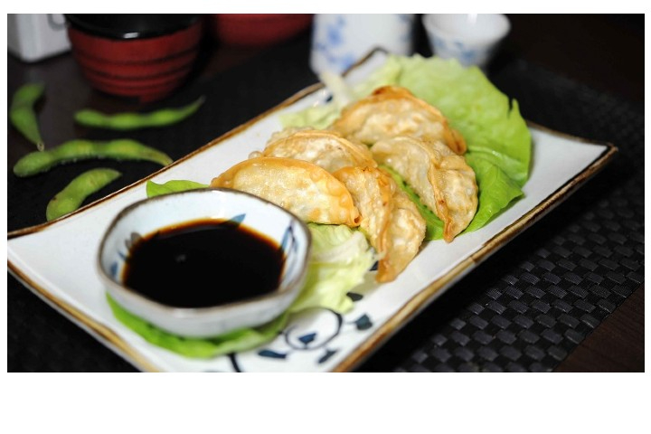 Gyoza (avec poulet) 5 pcs. - Restaurant Asia Garden Genève