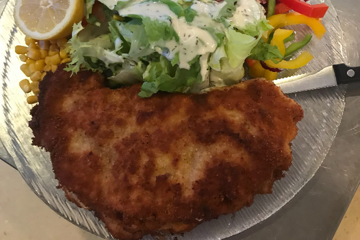 Veal Wienerschnitzel - Restaurant Rustica
