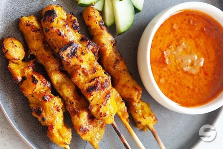 Chicken satay - gluten free - Be Heroes Albisriederplatz