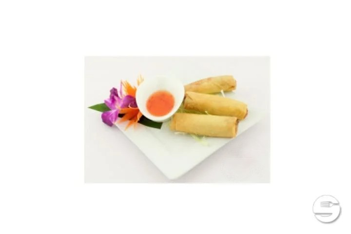 Vegan spring rolls - Tuktuk Thaikitchen