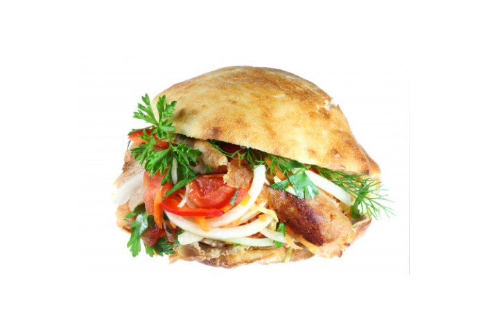Gyros Kebap pocket bread - Pizza Bella