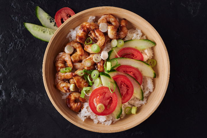 Garlic & Pepper Shrimps - Pitaya