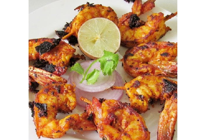 Prawns Tandoori - Namaste Indian Food