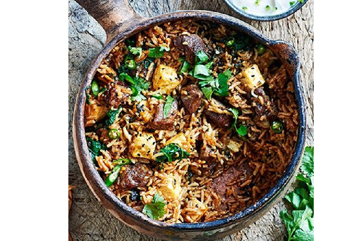 Lamb Biryani - Namaste Indian Food