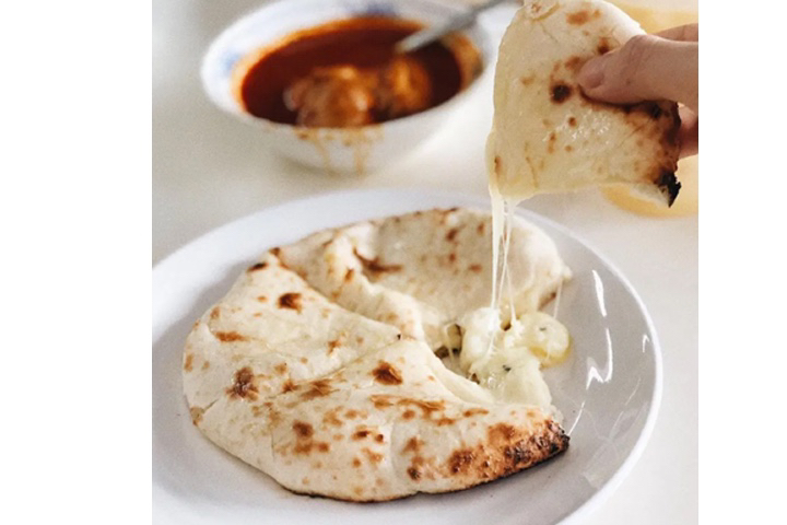 Cheese Naan - Namaste Indian Food
