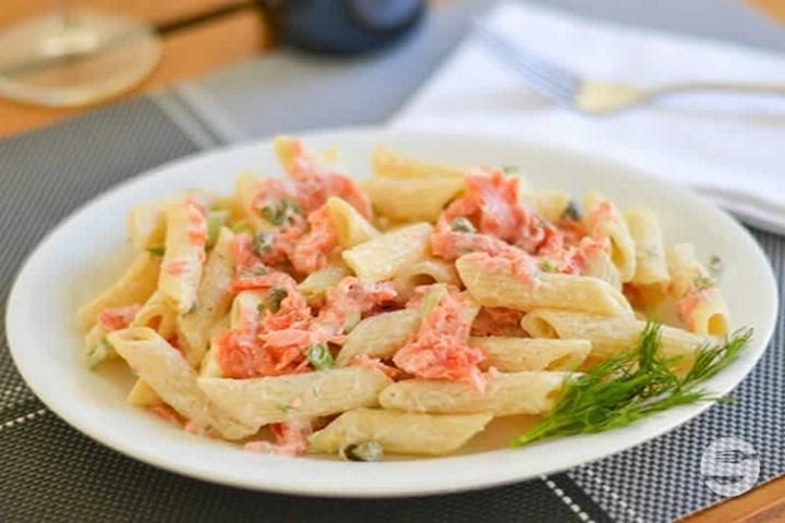 Salmon Pasta - La Victoire 31