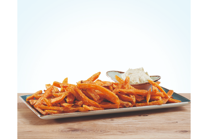 1 pound of gold fries with extra portion of luck - Hans im Glück Burgergrill