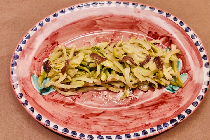 Puntarella, Salade croustillante typique de Rome - Il Mirtillo