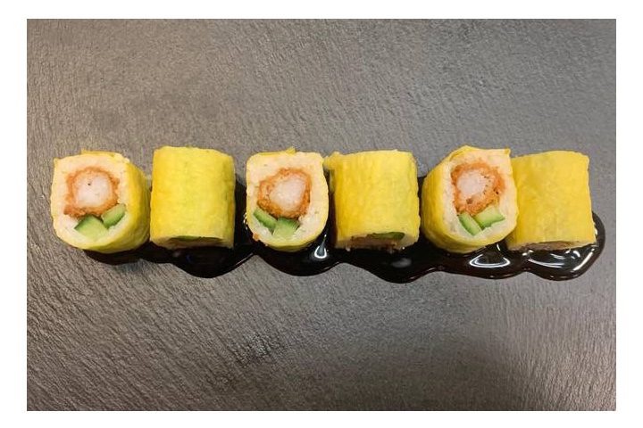 Crunchy Prawn Maki - Neon Sushi