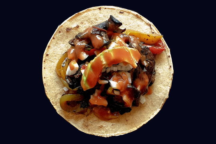 Tacos con Fajitas (vegan/gluten free) - Frida Mexican Products