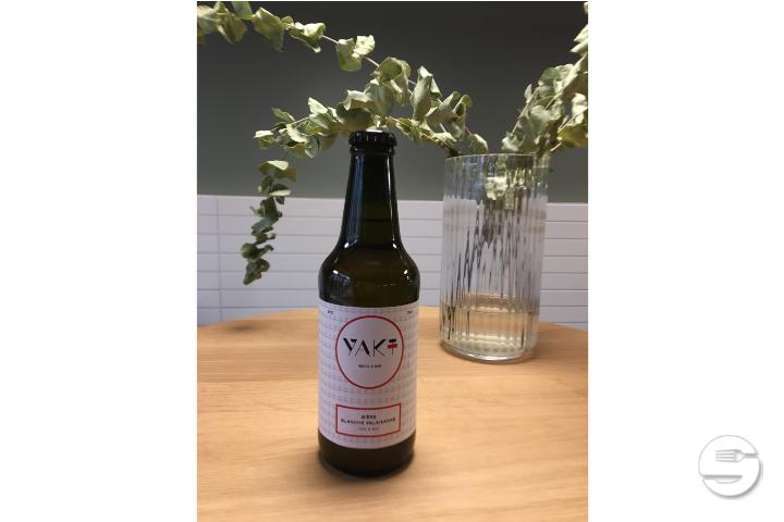 Bière Yaki Blanche 100% Bio Valais - Le Yaki