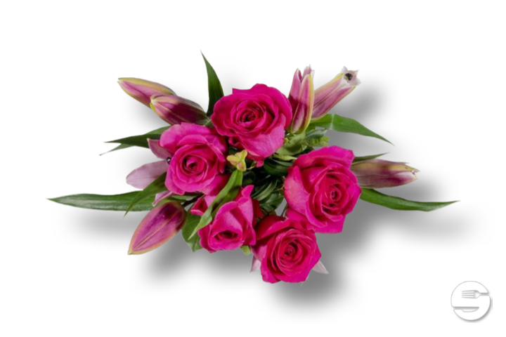 Bouquet of lilies and roses - Florissimo (Balexert)