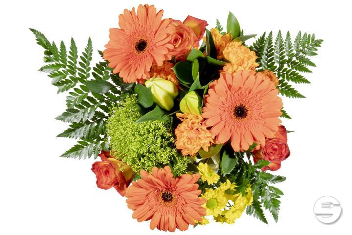 Bouquet of gerberas and roses - Florissimo (Charmilles)
