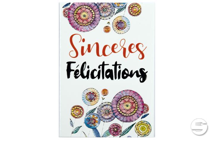 Congratulations card - Florissimo (Charmilles)