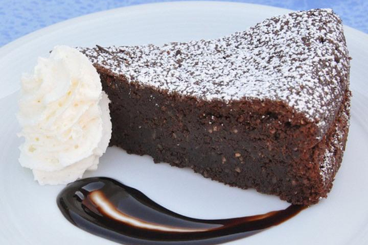 "Caprese" Chocolate Tart - La Destinazione *