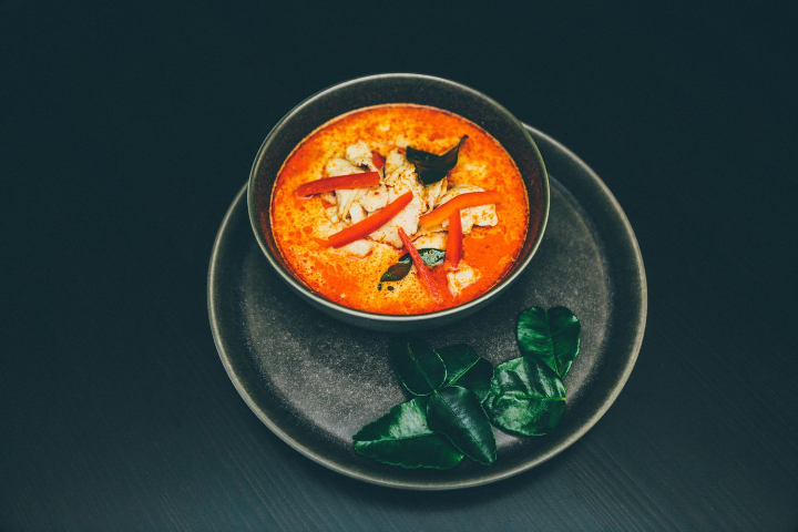 Tofu in a curry sauce - GiGi Sushi Bar