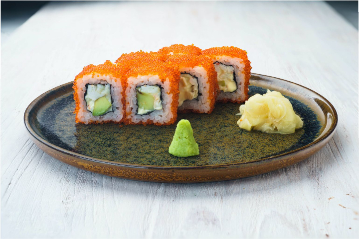 California Uramaki (4 pieces) - GiGi Sushi Bar
